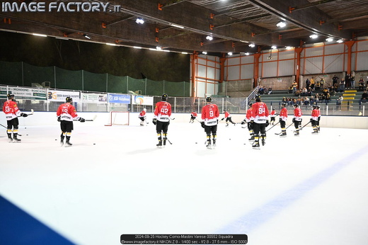 2024-09-25 Hockey Como-Mastini Varese 00552 Squadra